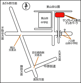 横浜教室地図